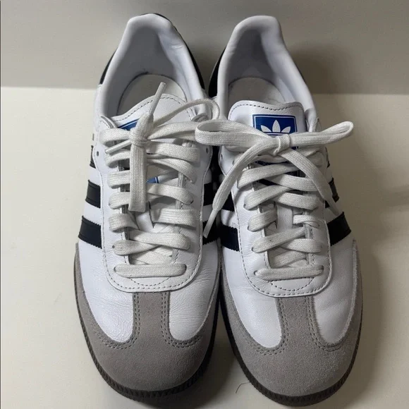 Adidas Samba OG White/Black/Gum - Women’s 9 / Men’s 7.5 - Pristine Condition - Picture 3 of 6